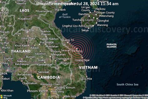 seoquake vietnam|Earthquakes in Vietnam, history, map, tracker.